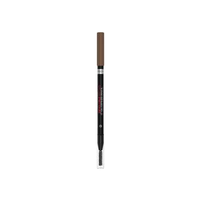 Loreal Paris Infaillible Brows 12h Definer Pencil Brunette - Long Lasting Eyebrow Makeup by Beauty Care Bag
