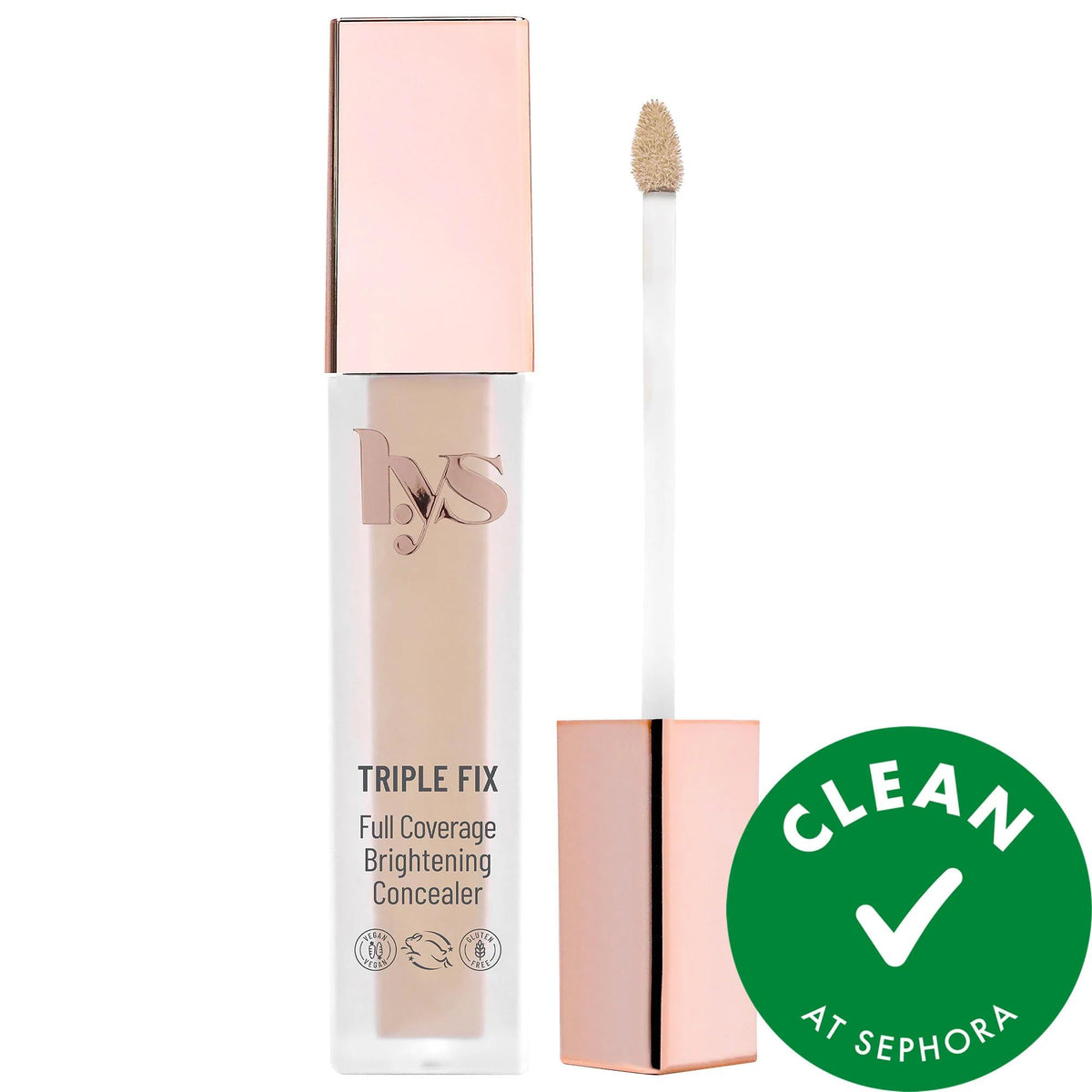 Triple Fix Brightening Concealer by Triple Fix - Vegan, Cruelty-Free Full Coverage Concealer for Natural Finish by Beauty Care Bag