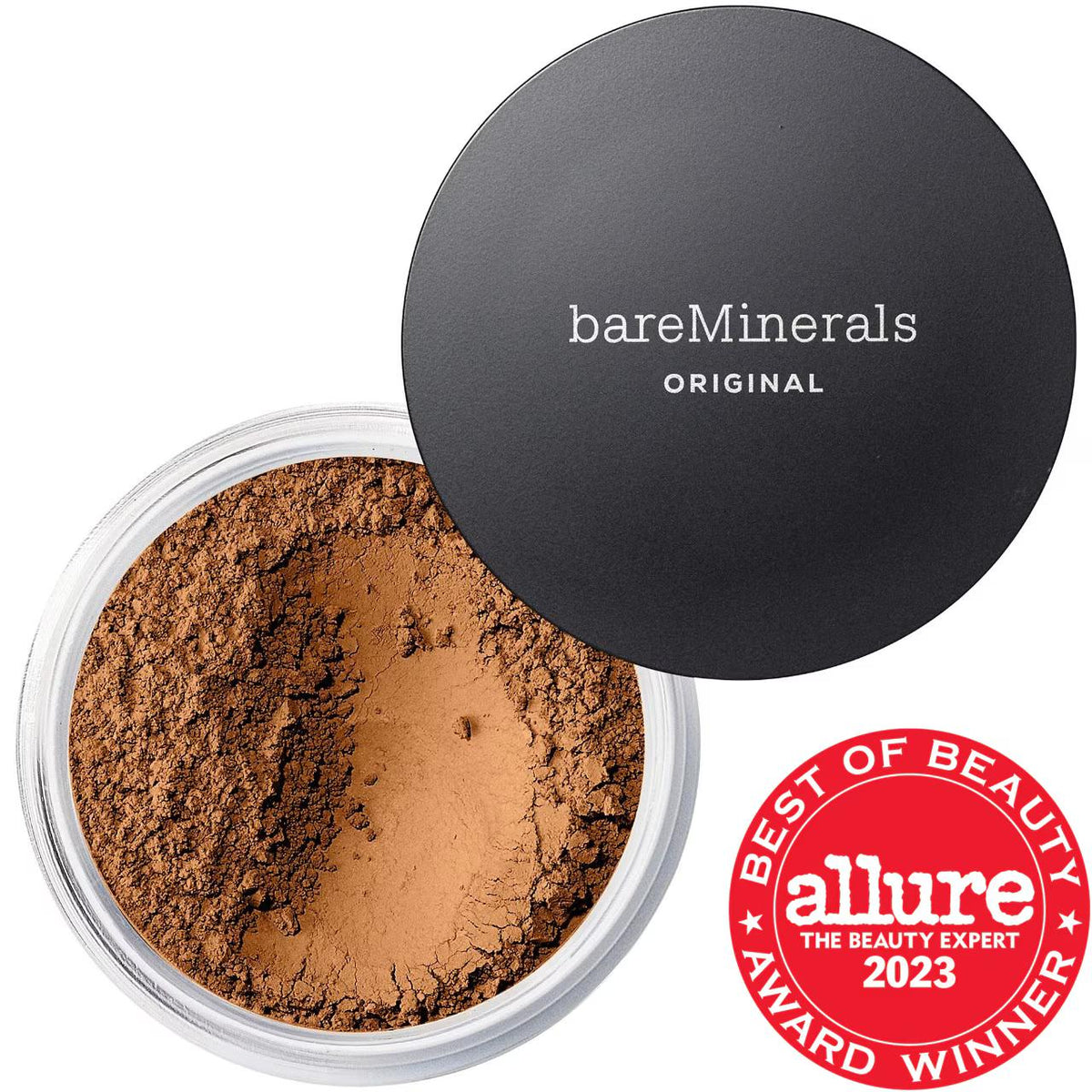 BareMinerals Original Talc-Free Powder Mineral Foundation SPF 15: Buildable Coverage, Natural Luminous Finish, Vegan & Cruelty-Free - Perfect for Sensitive Skin by Beauty Care Bag