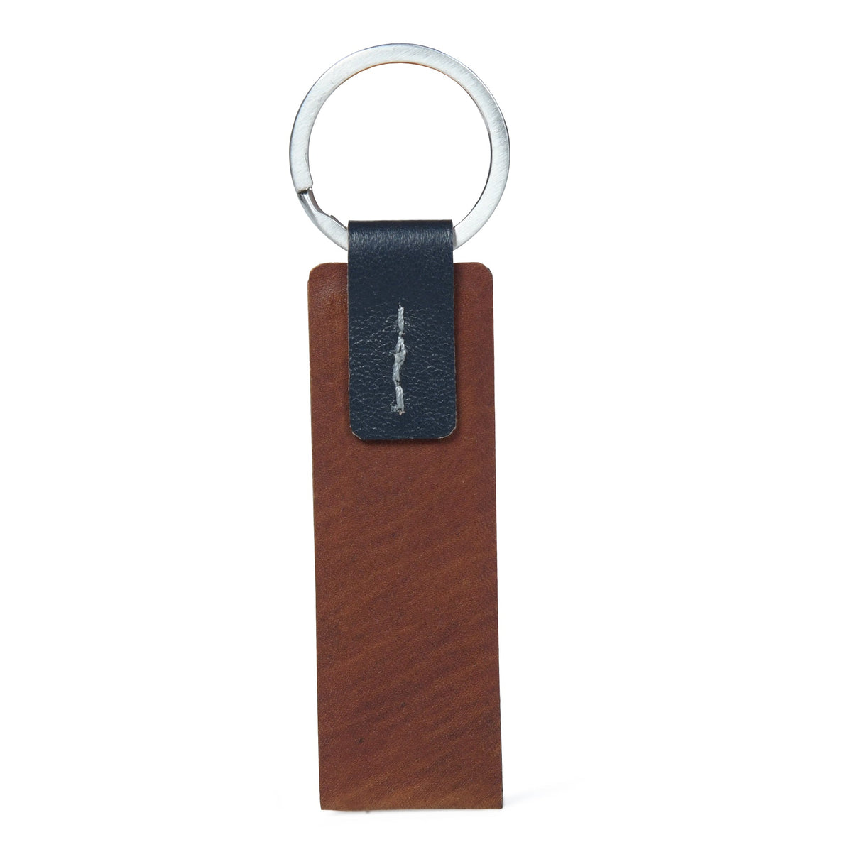 Genuine Leather & Metal Keychain by Classy Leather Bags
