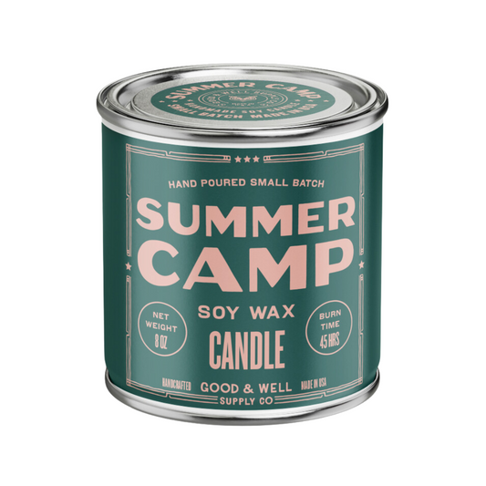 Summer Camp Soy Candle by Good & Well Supply Co.
