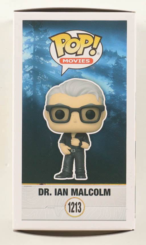 Jeff Goldblum Signed "Jurassic World Dominion" #1213 Dr. Ian Malcolm Funko Pop! Vinyl Figure (ACOA) by Balec Group