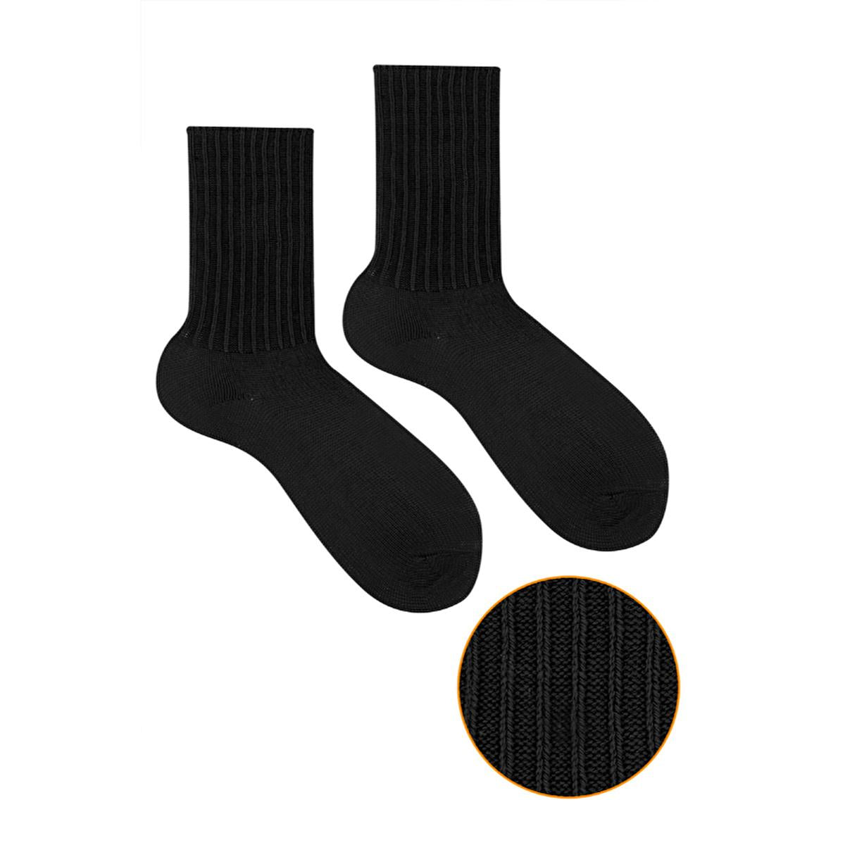 Ozzy Women's Woolen Socks - Black, Comfortable, Stretchy - Size 36/40 by Beauty Care Bag