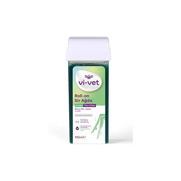 Vivet natural roll-on hair removal wax, 3.38 fl oz