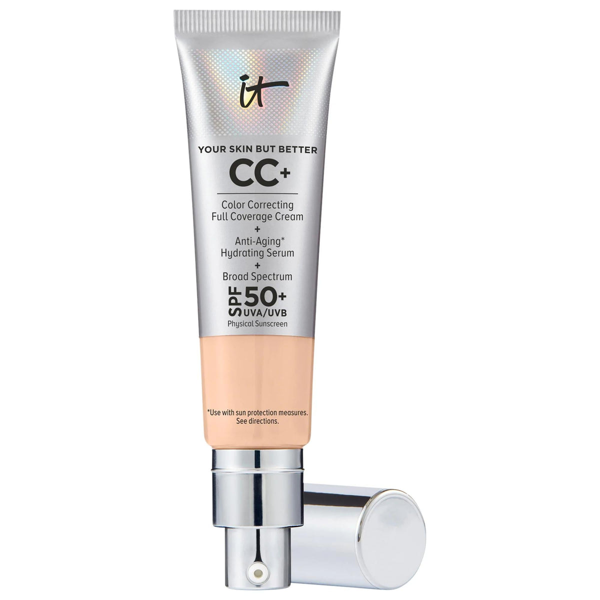 IT Cosmetics CC+ Cream foundation for blemishes, redness and dark circles