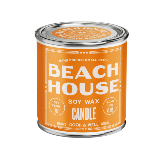 Beach House Happy Place Candle by Good & Well Supply Co.