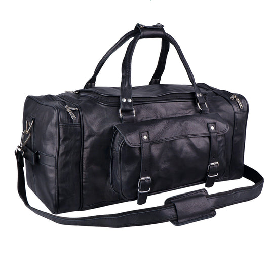 The Dark Knight Traveler + FREE Toiletry Bag by Classy Leather Bags