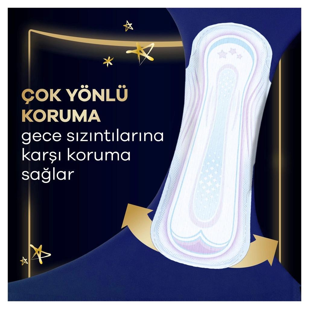 Orkid Ultra Night Extra Plus Size 5 Sanitary Pads 5-Pack by Beauty Care Bag