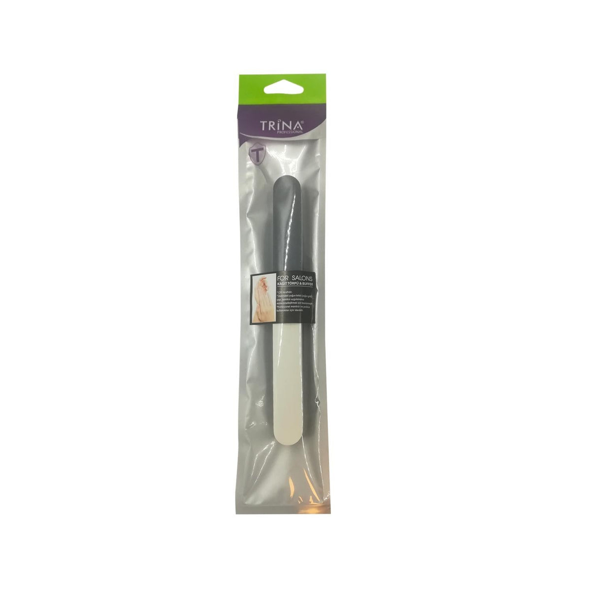 Trina Nail Buffer - Professional Nail Care Tool for DIY Shaping & Smoothing - Paper Nail File by Beauty Care Bag