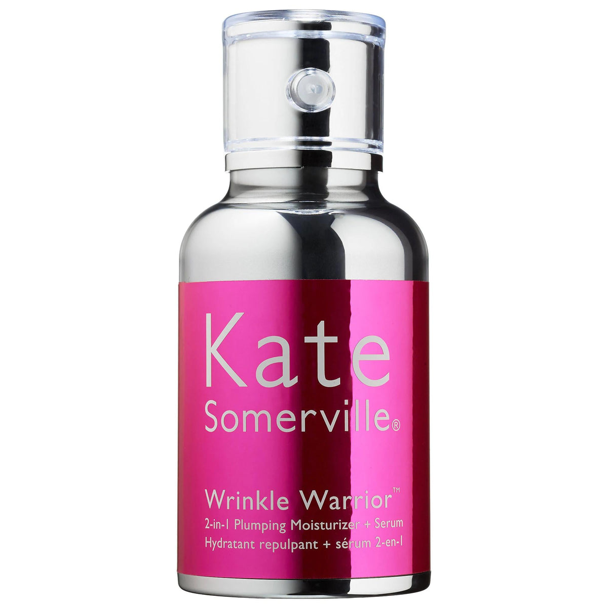 Wrinkle Warrior 2-in-1 plumping moisturizer and hyaluronic serum