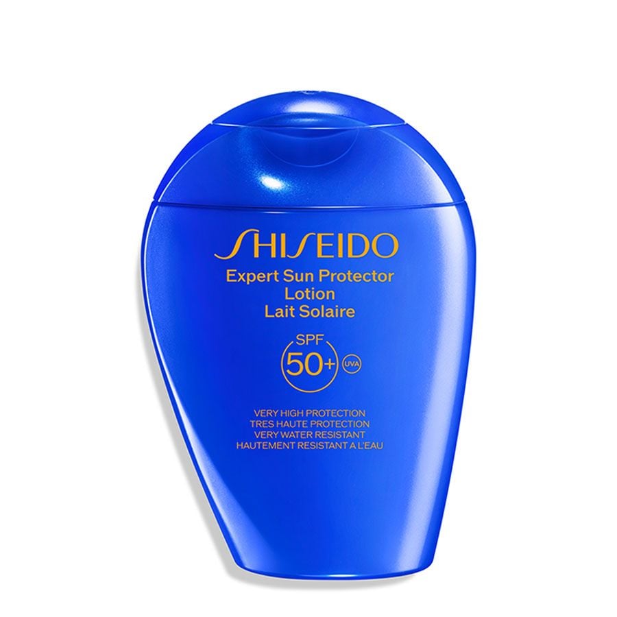 Shiseido GSC Blue Expert Sun Protector SPF50+ Lotion 300ml by Beauty Care Bag