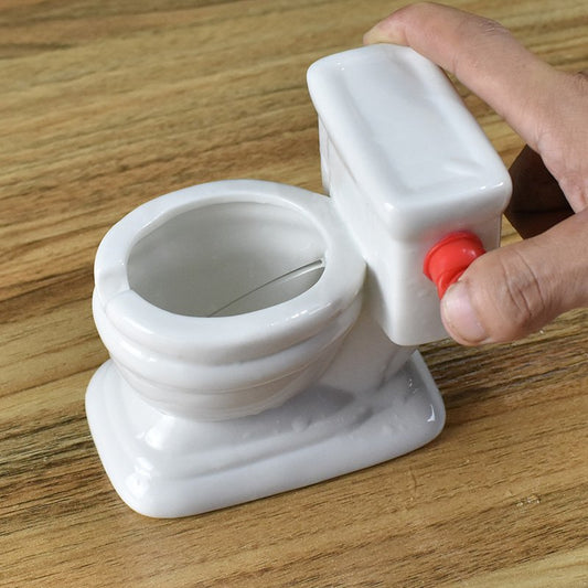 Water Closet Ashtray by Fuchsia Molly
