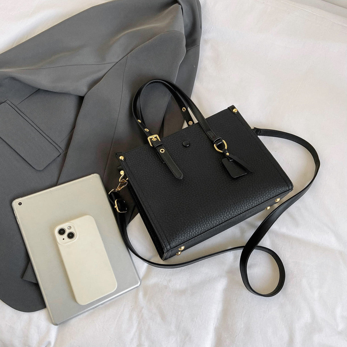 The Vegan Crossbody by Classy Leather Bags