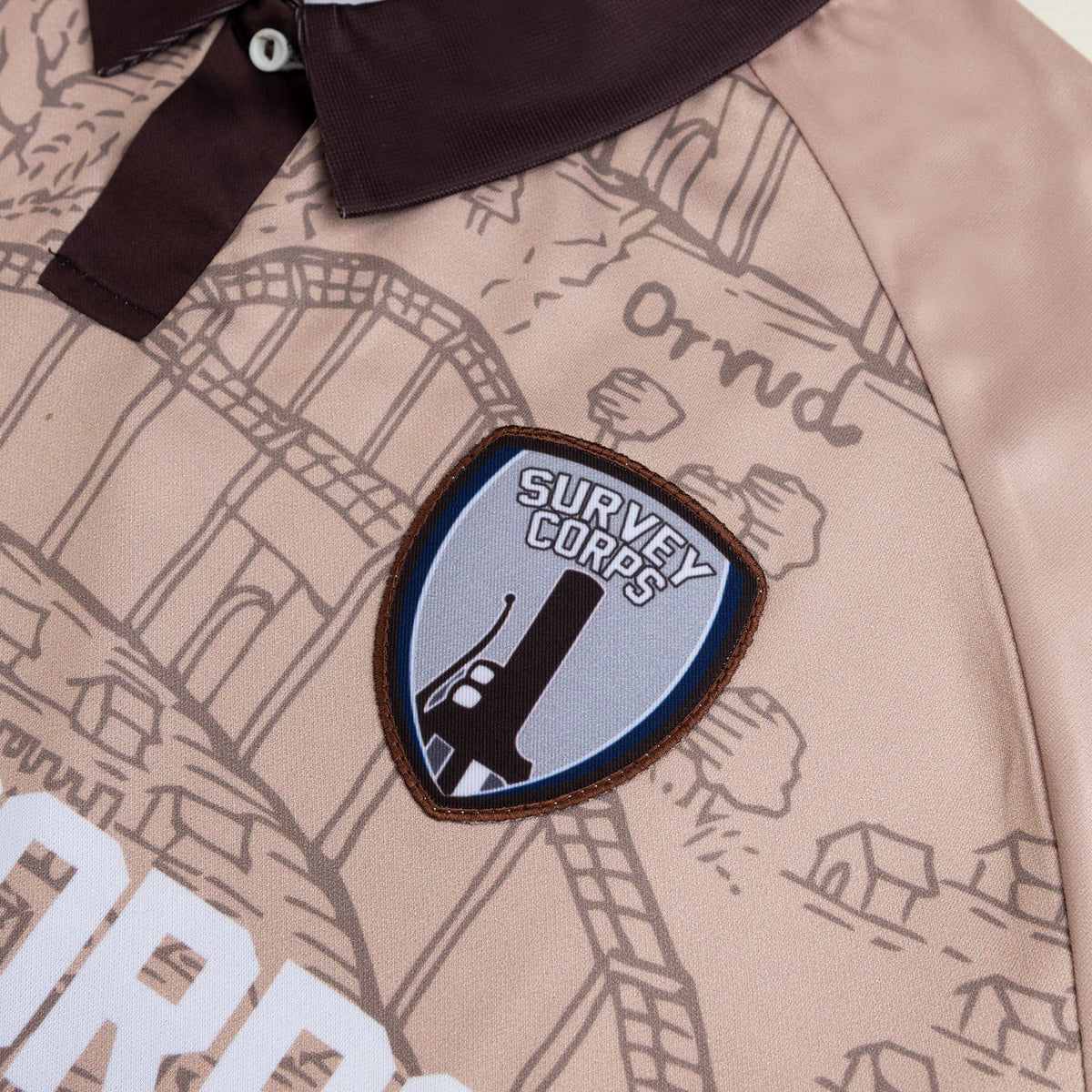 Survey Corps retro soccer jersey – view 5