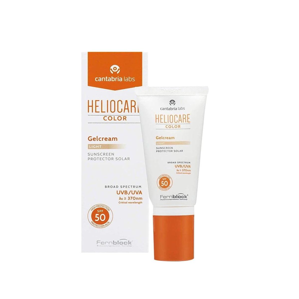 Heliocare Color Gelcream Light SPF 50 tinted sunscreen, 50ml