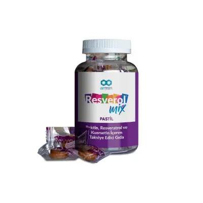 Resverol Mix - Immune System Support Dietary Supplement for Adults - 15 Pastilles with Resveratrol, Quercetin & Vitamin C by Beauty Care Bag