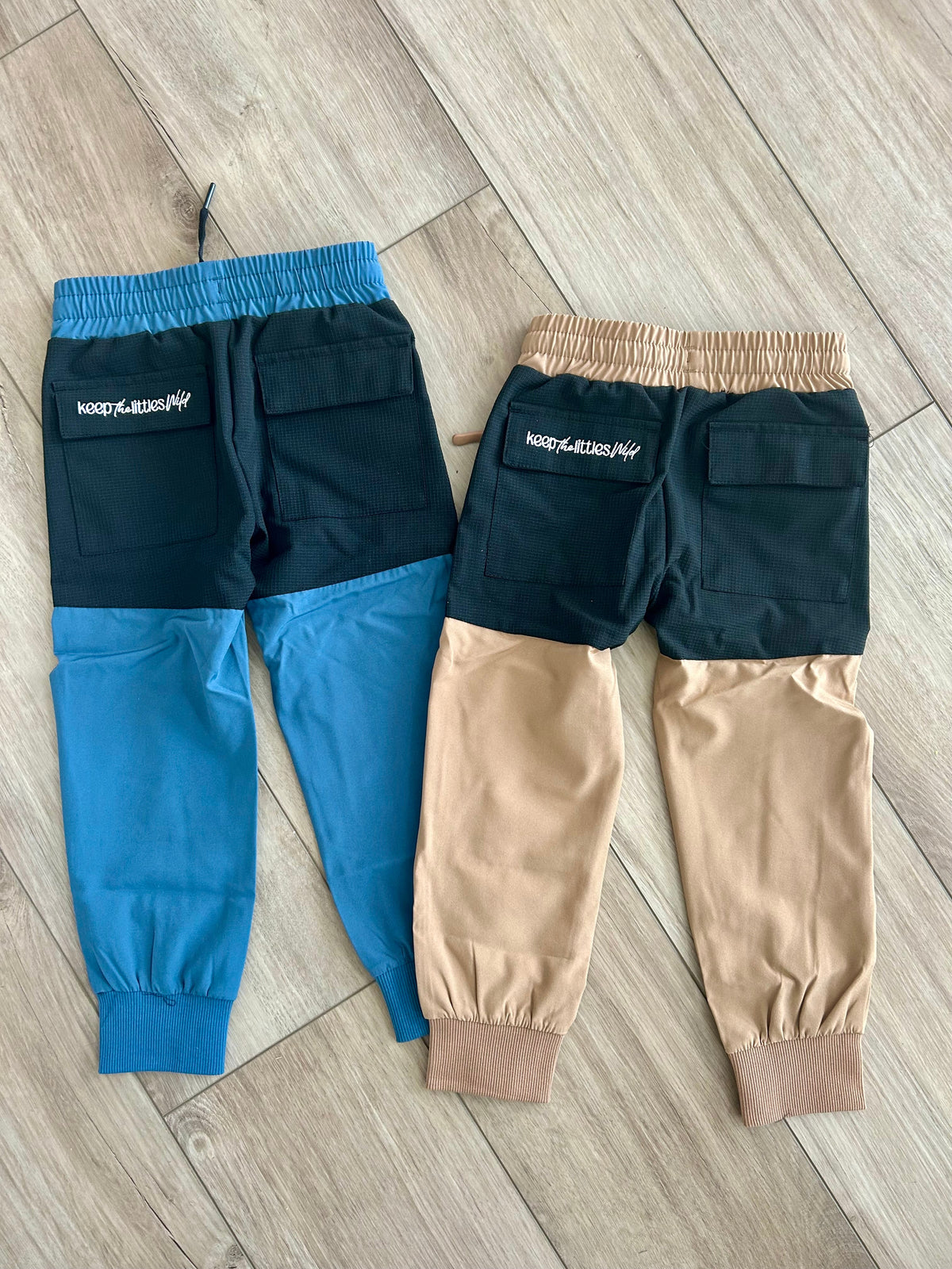 Hiking pants- water resistant tan by Keep the Littles Wild