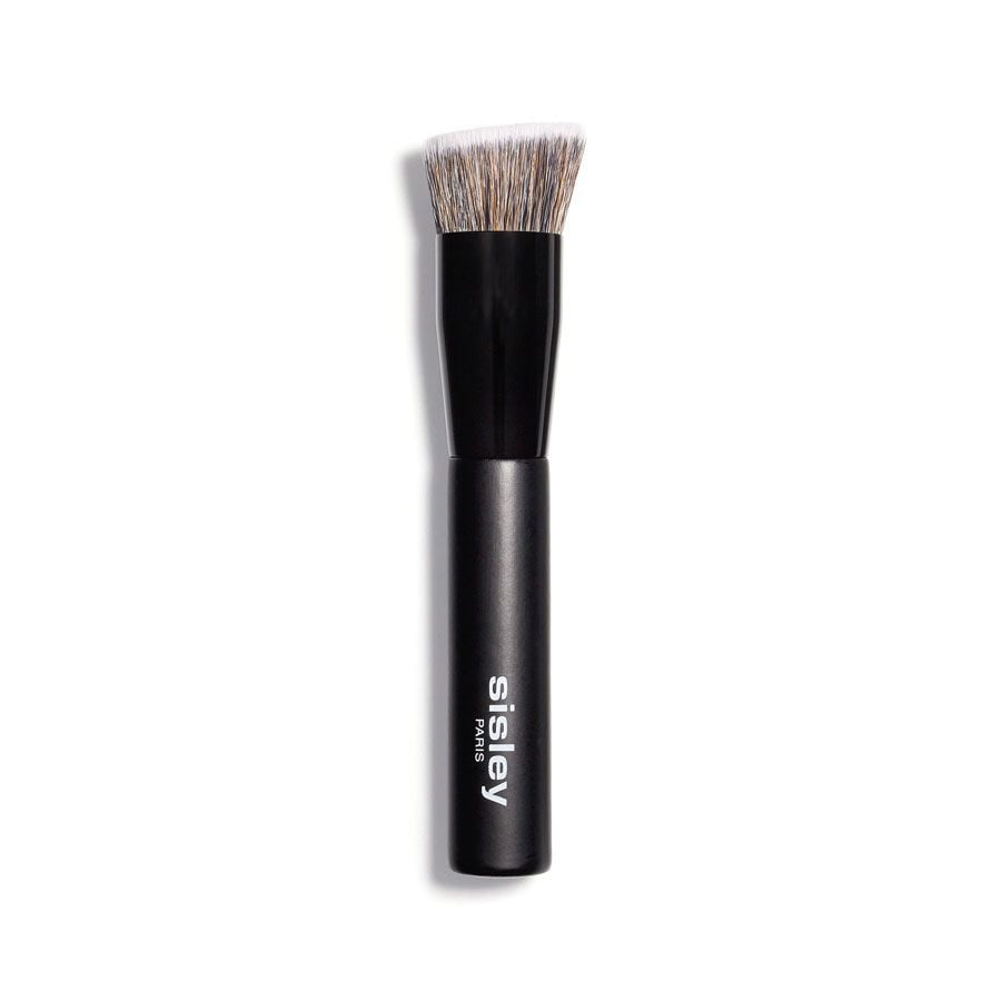 Sisley Pinceau Fond De Teint Foundation Brush for Flawless Finish by Beauty Care Bag