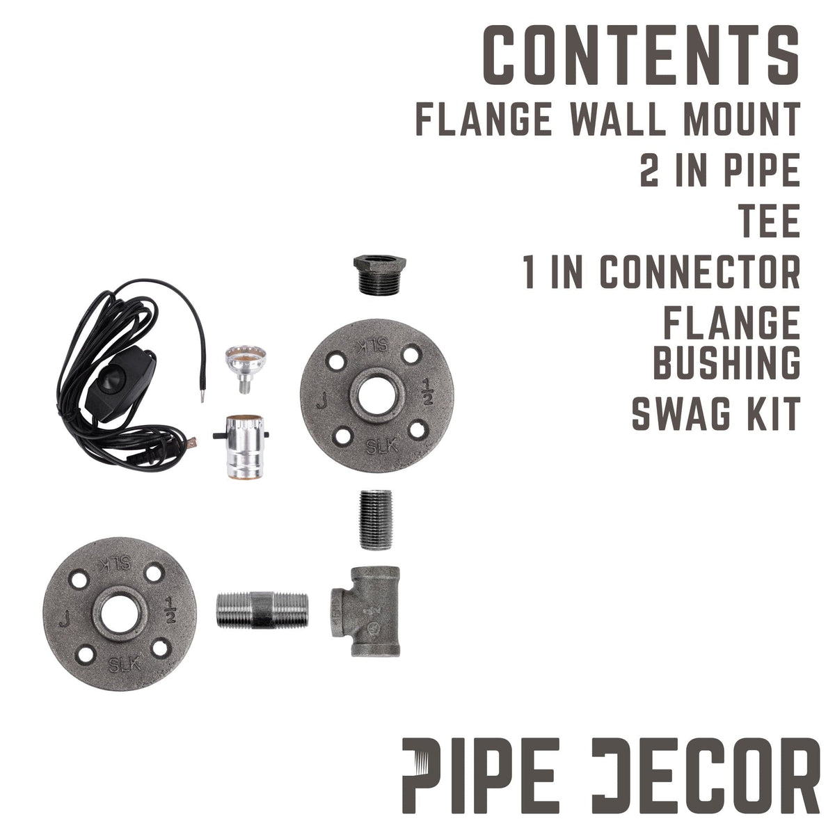 Wall Sconce By PIPE DECOR by PIPE DECOR
