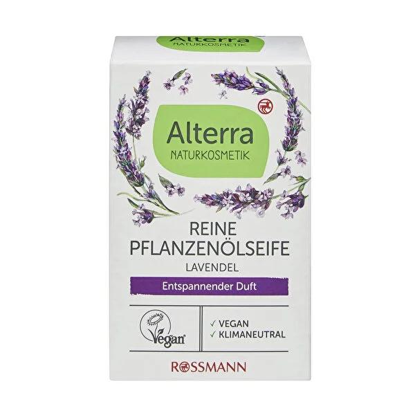 Alterra Natural Provence Lavender Soap: Gentle, Moisturizing, Vegan & Organic - Perfect for Sensitive Skin & Relaxing Aromatherapy by Beauty Care Bag