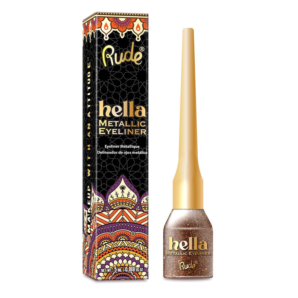 RUDE Hella Metallic Eyeliner by Avera Group