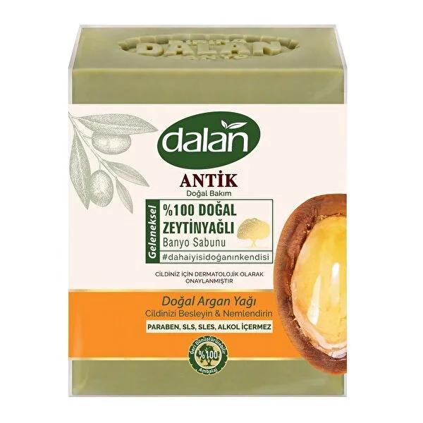 Dalan natural soap bars with argan and olive oil, 4 x 150g