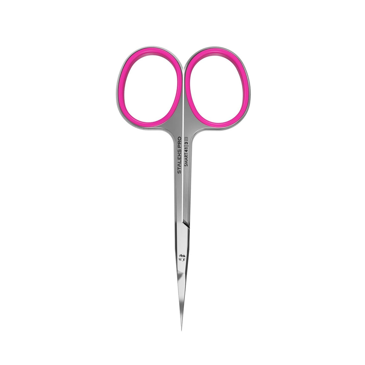 STALEKS Smart 41 Type 3 Professional Hooked Cuticle Scissors by Beauty Care Bag
