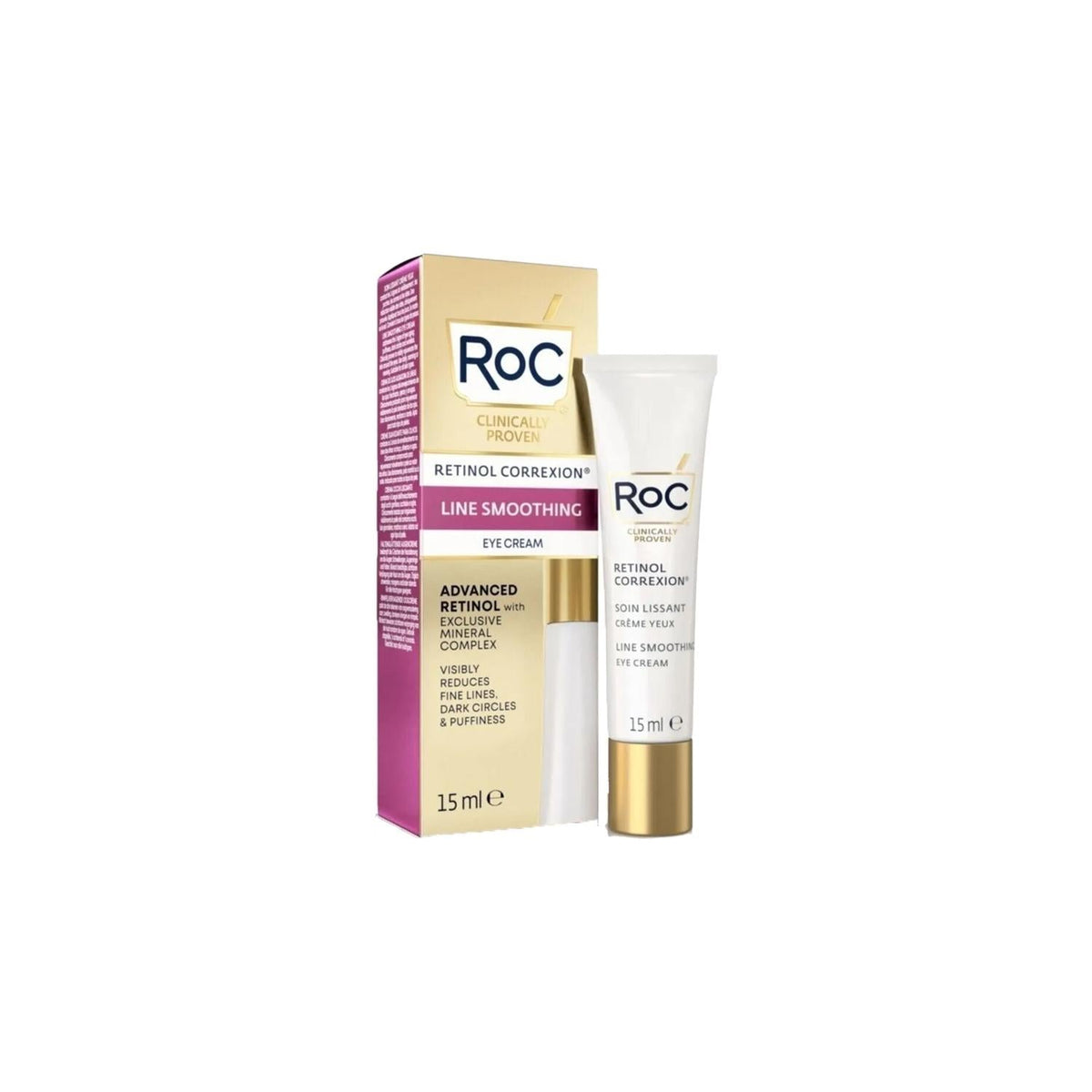 RoC anti-wrinkle eye cream, 15ml