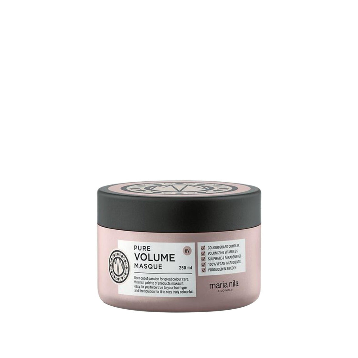 Maria Nila Pure Volume Hair Mask 250ml - Nourishing & Volumizing Treatment for All Hair Types by Beauty Care Bag