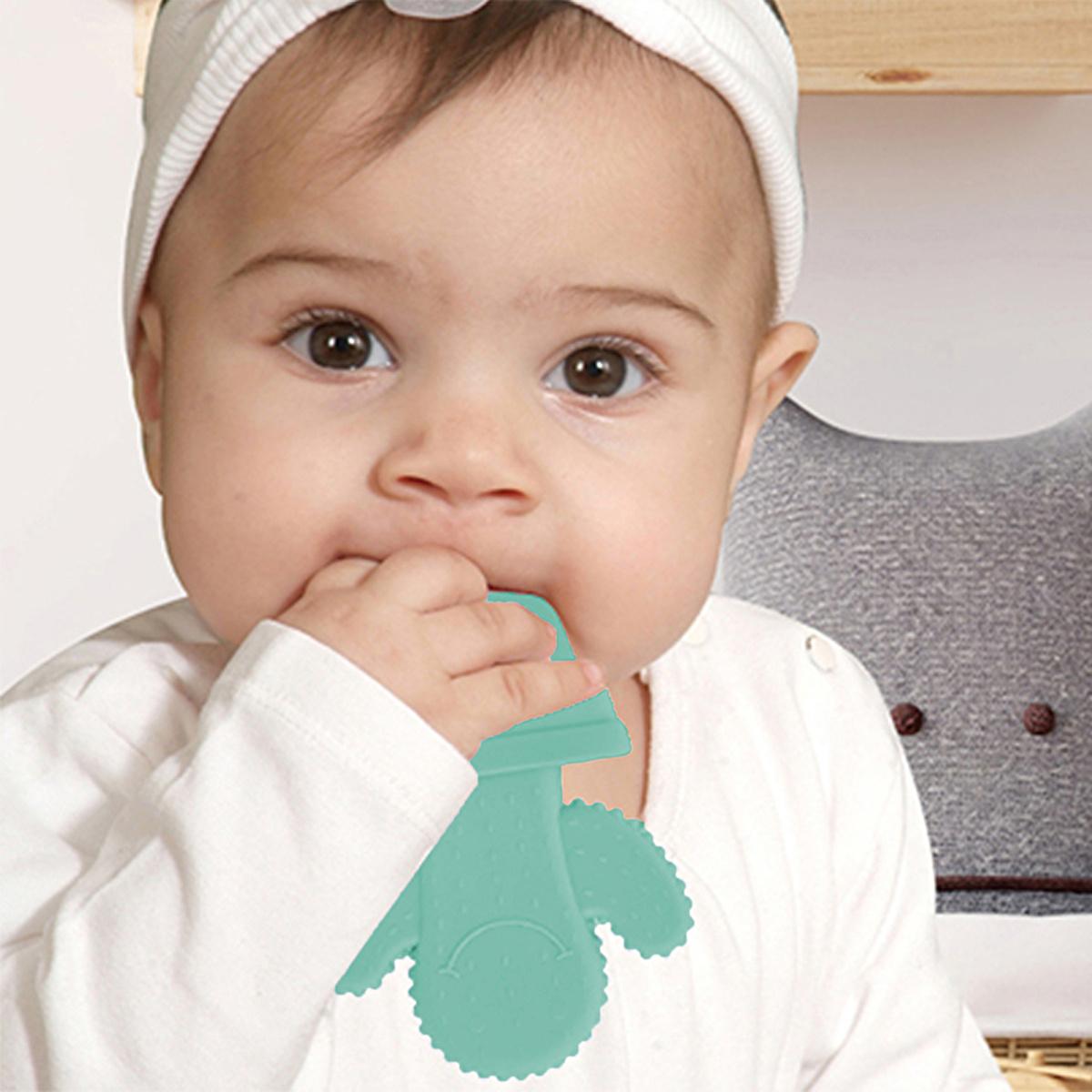 Babyjem Octopus Teether Toy - Soft BPA Free Baby Teething Relief for Sore Gums, Easy to Clean by Beauty Care Bag
