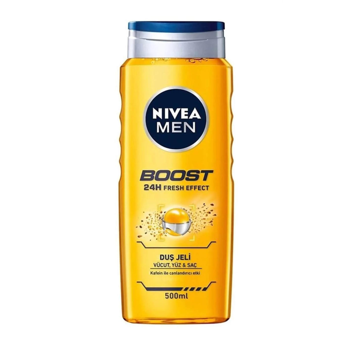 Nivea Men Boost Shower Gel with Caffeine 500 ml by Beauty Care Bag