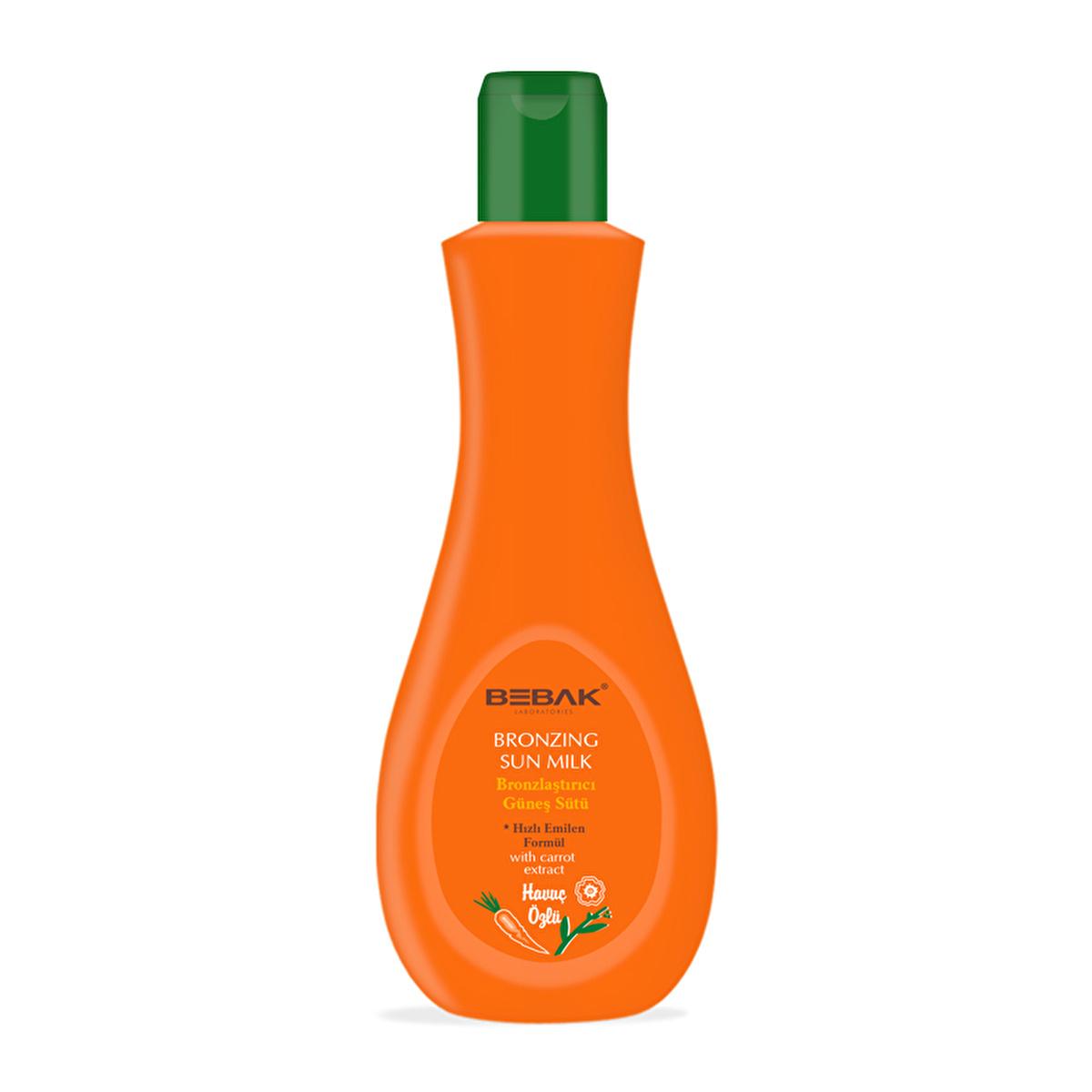 Bebak carrot tanning lotion 215ml