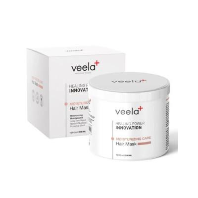 Veela Moisturizing Hair Care Mask 500ml - Intensive Hydration for Dry Hair by Beauty Care Bag