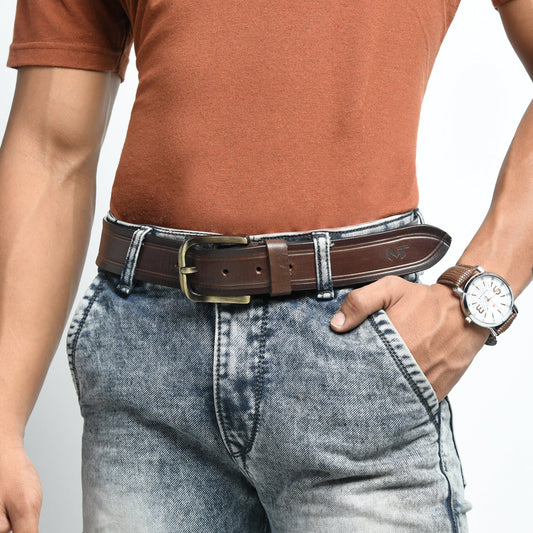 Ranger Leather Belt for Men by Classy Leather Bags