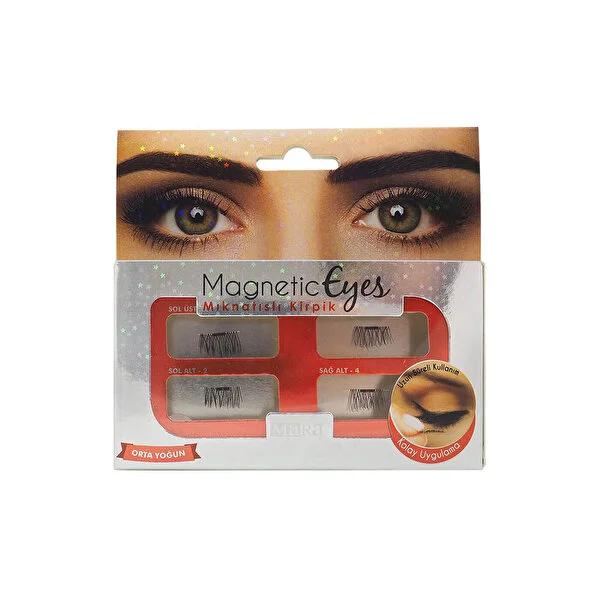 Mara Magnetic False Eyelashes: Natural Look, Glue-Free, Reusable - Easy Application Magnetic Lashes for Sensitive Eyes by Beauty Care Bag