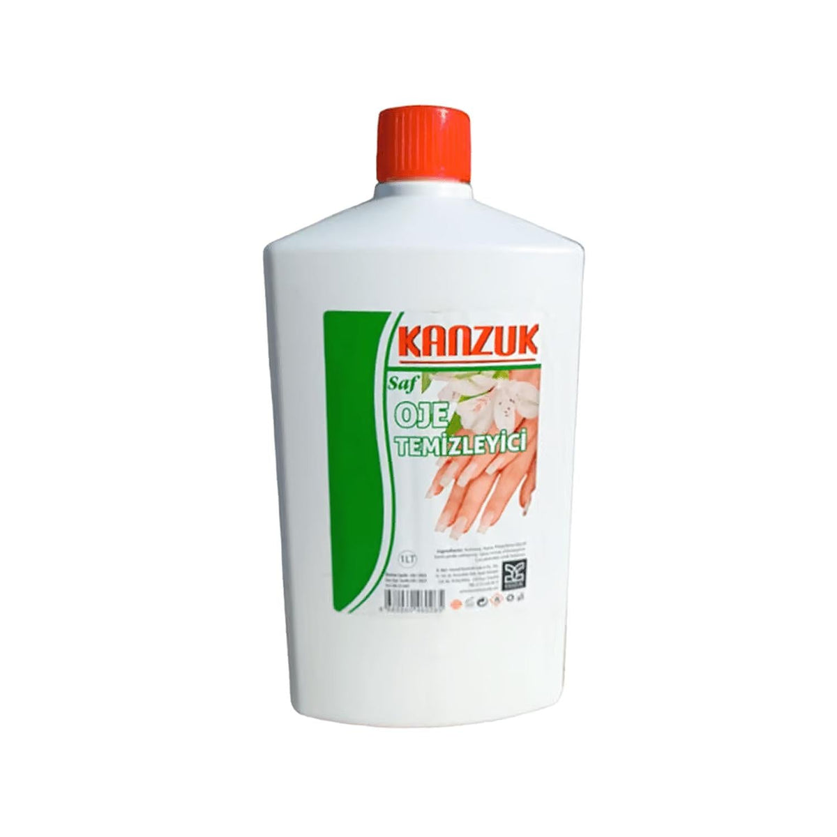 Kanzuk 1000ml Pure Nail Polish Remover - Effective & Gentle Formula for Home Use by Beauty Care Bag