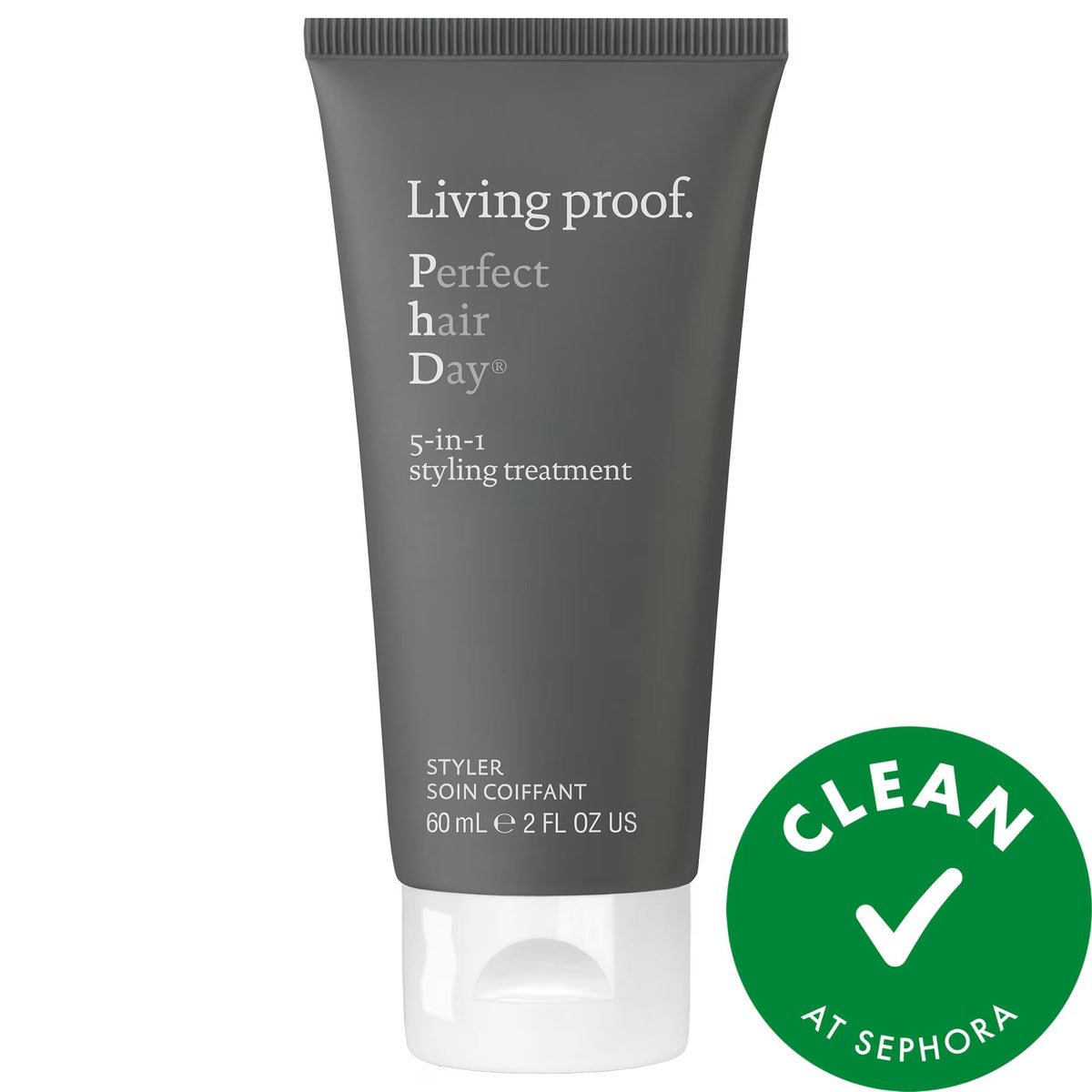 Living Proof Perfect Hair Day (PhD) 5-in-1 Styling Treatment: Volumizing, Smoothing, Strengthening & Heat Protection - Sulfate-Free by Beauty Care Bag