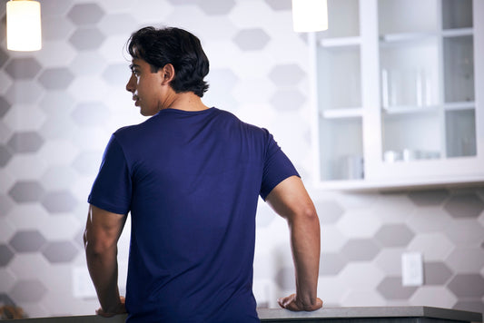 Men's bamboo lounge T-shirt – view 2