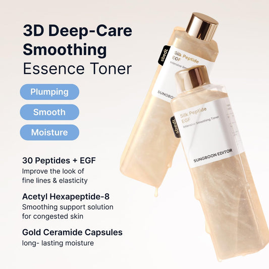 Sungboon Editor Silk Peptide EGF Intensive Smoothing Toner by AsiaBeautyMall