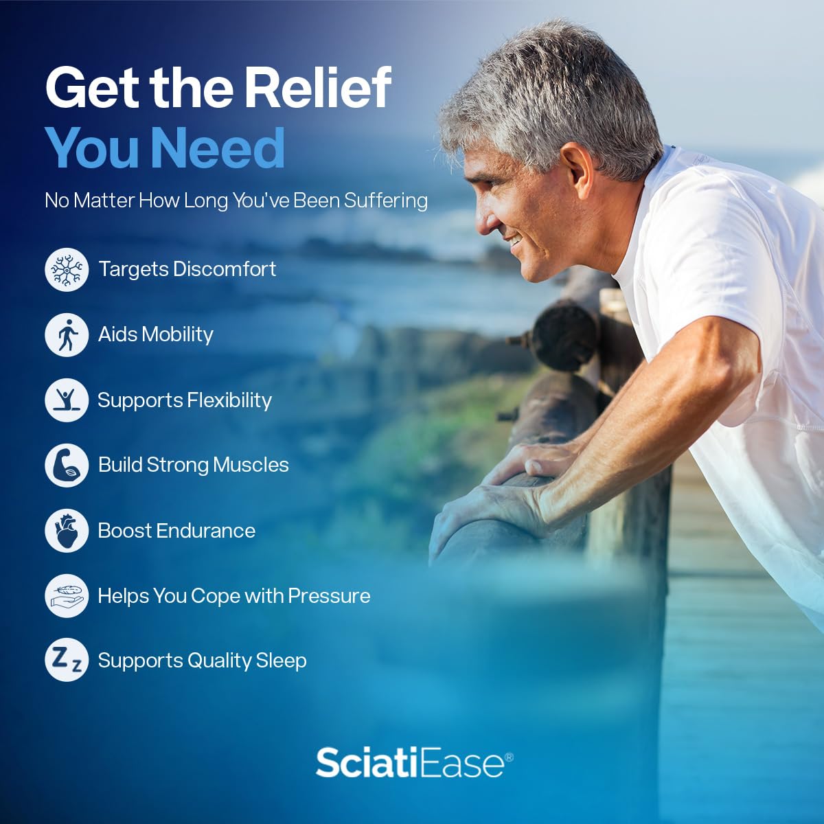 SciatiEase Nerve Support Supplement by Shahmori
