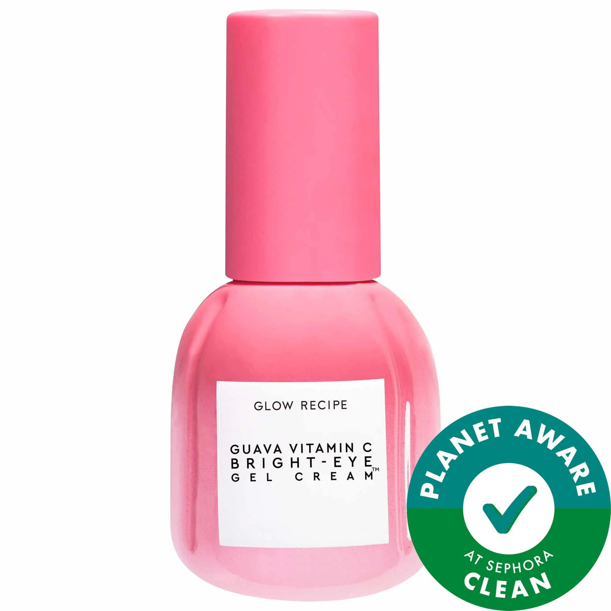Guava Vitamin C Bright-Eye Gel Cream: Reduce Dark Circles & Puffiness with Vegan, Cruelty-Free Brightening Eye Treatment by Beauty Care Bag