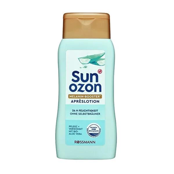 Sunozon After Sun Lotion with Aloe Vera & Melanin Boost - 200ml, Dermatologically Approved for Soothing & Hydrating Skin by Beauty Care Bag