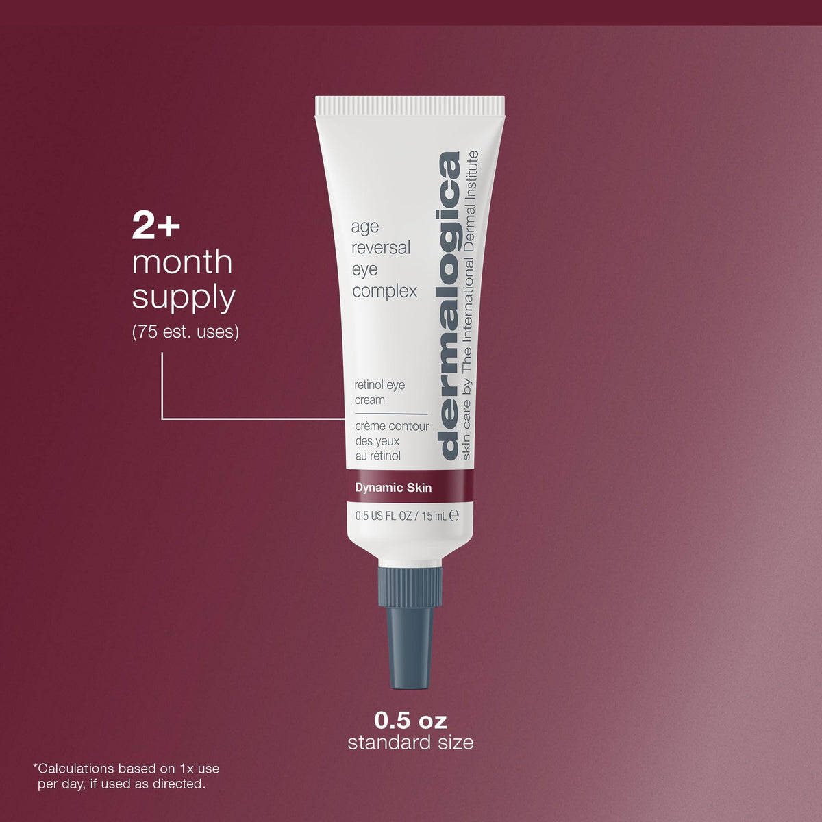 Dermalogica Age Reversal Eye Cream - Anti-Aging Vitamin C Eye Cream for Dark Circles & Fine Lines by Beauty Care Bag