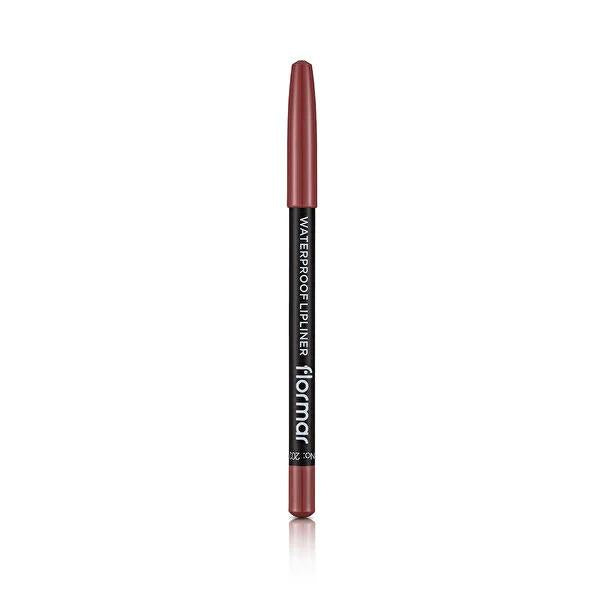 Flormar Waterproof Lipliner - Long-Lasting, 20 Color Options for Defined Lips by Beauty Care Bag
