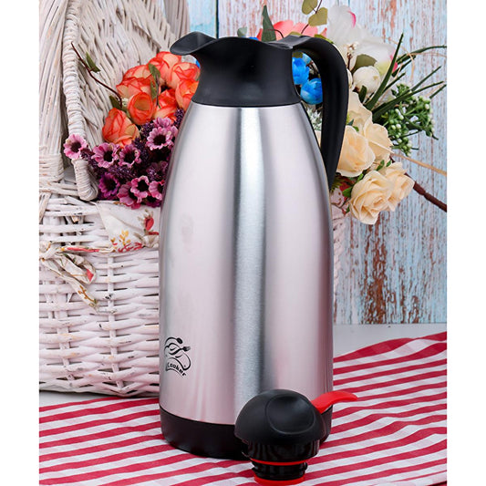 Cooker 2.5 Liter Stainless Steel Thermos: Keeps Drinks Hot or Cold for 24 Hours - Shatterproof, Large Capacity Insulated Beverage Container by Beauty Care Bag