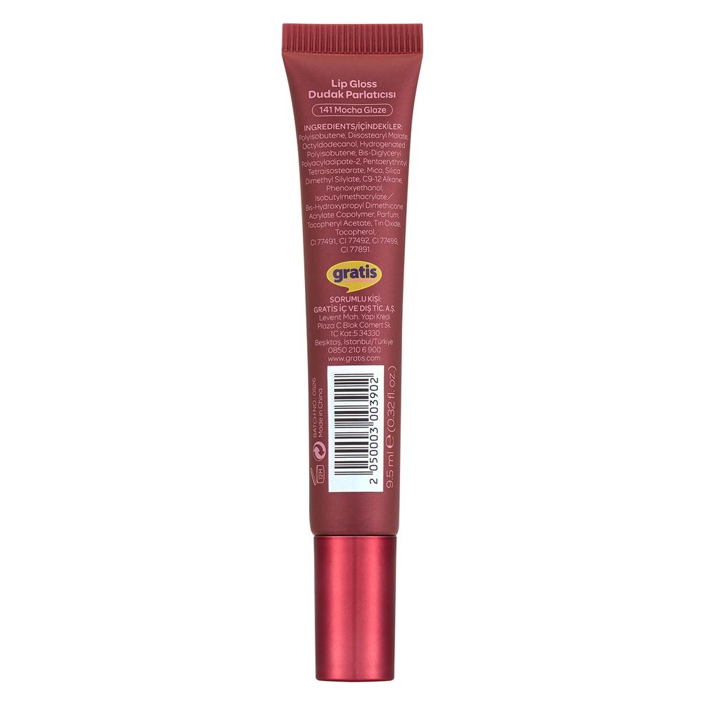 Beaulis Fun Kinda Glossy Lip Gloss in 141 Mocha Glaze by Beauty Care Bag