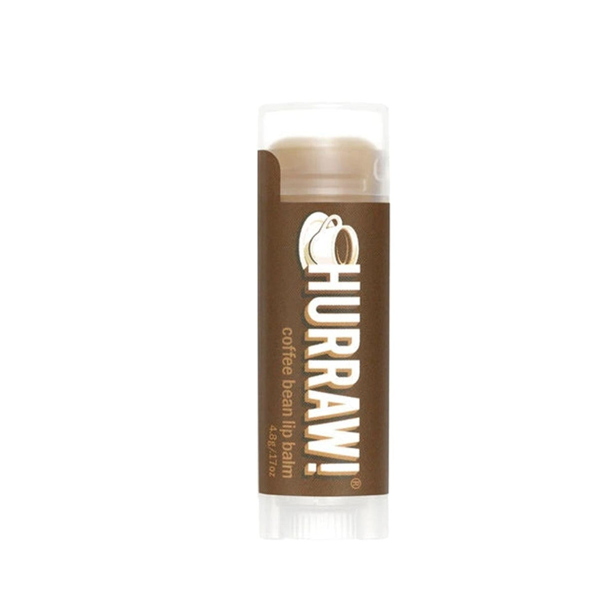 Hurraw Coffee Bean Lip Balm - Natural, Moisturizing, Coffee Scented Lip Care for Dry Lips by Beauty Care Bag