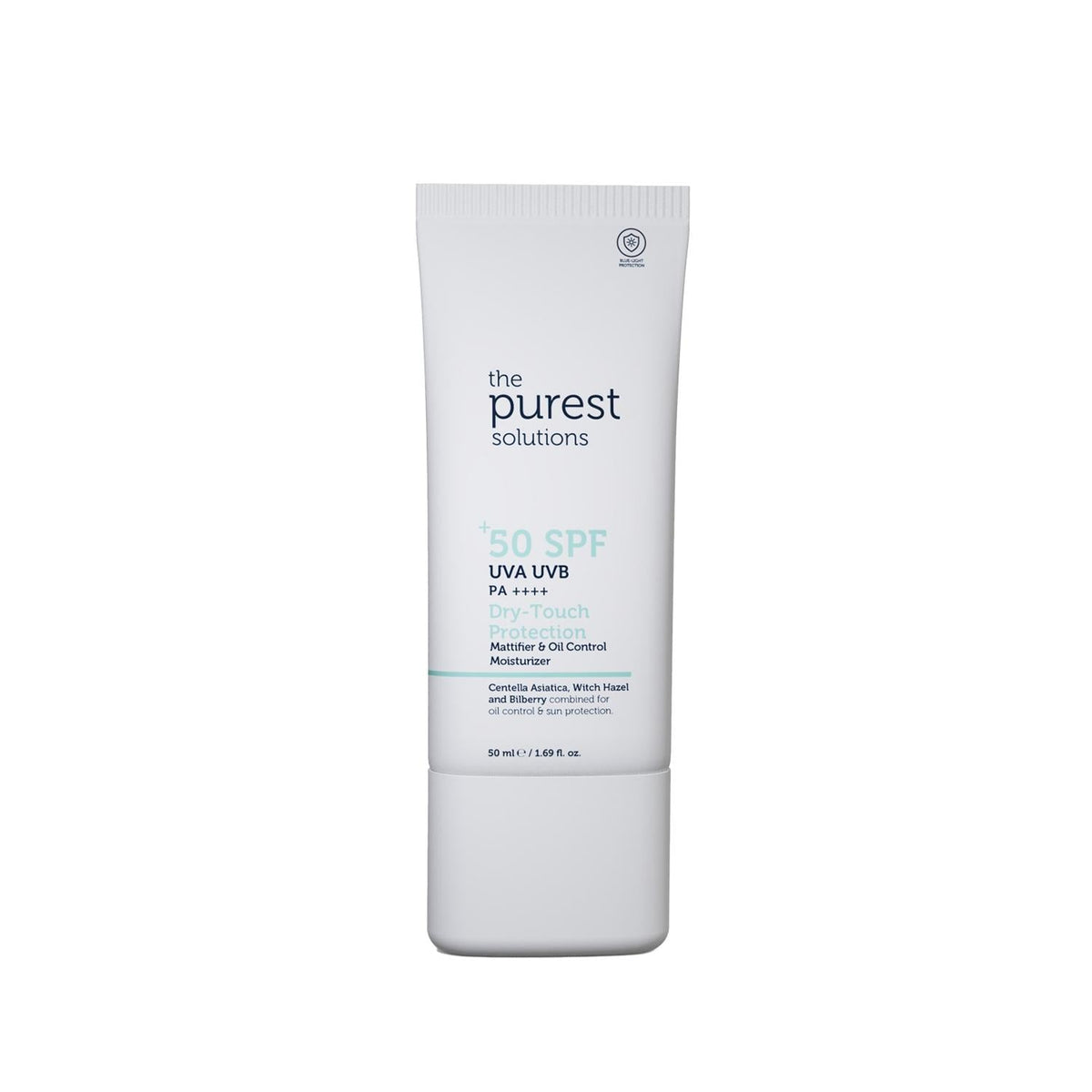 The Purest Solutions SPF 50+ matte finish sunscreen for oily skin