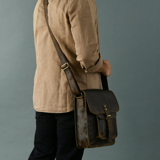 Urban Messenger Bag by Classy Leather Bags