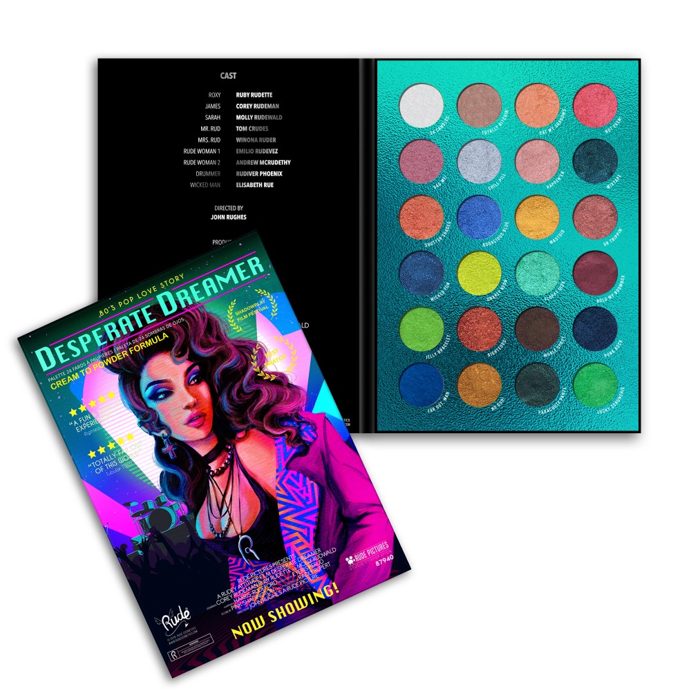 RUDE Desperate Dreamer - 24 Eyeshadow Palette by Avera Group